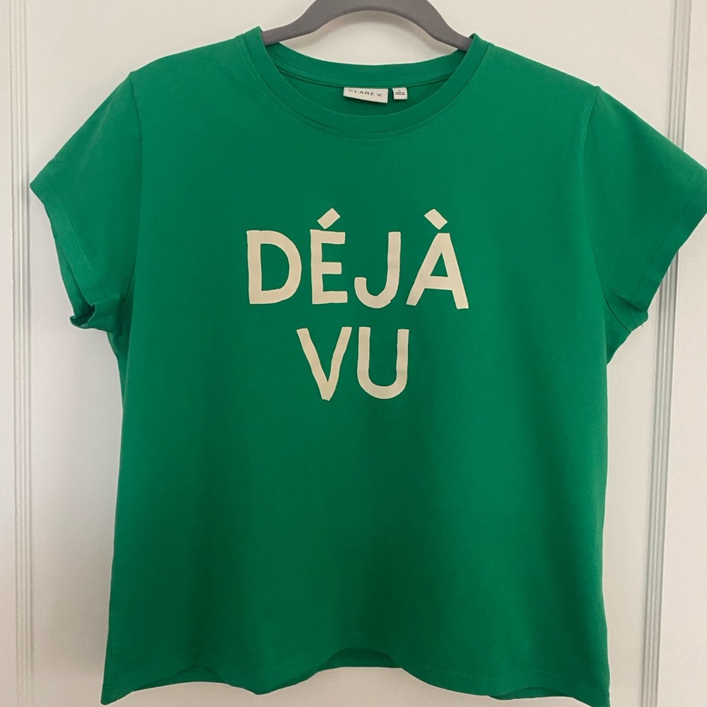 Clare V Green Déjà Vu Tee
